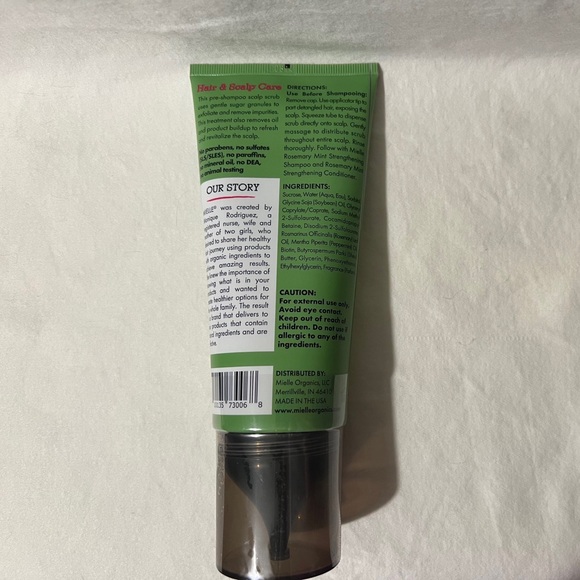 🍃NWT🍃 MIELLE Rosemary Mint Clarifying Sugar Scalp Scrub - Picture 4 of 10